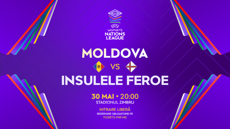 LIVE 20:00. Fotbal feminin. Moldova - Insulele Feroe