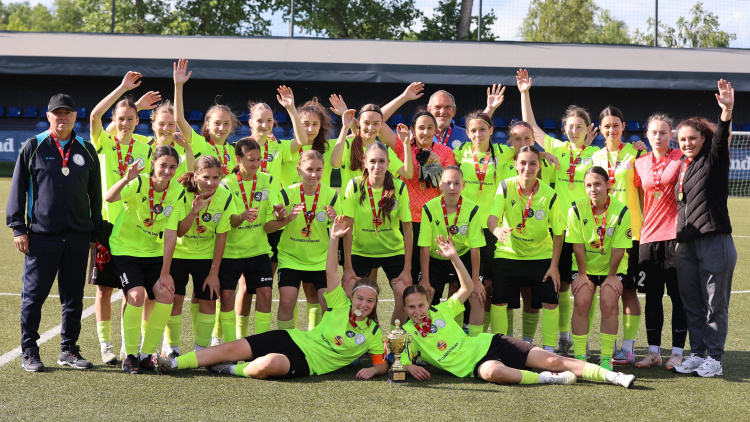 Fotbal feminin. Real Succes-ȘS-11, campioana Ligii WU14