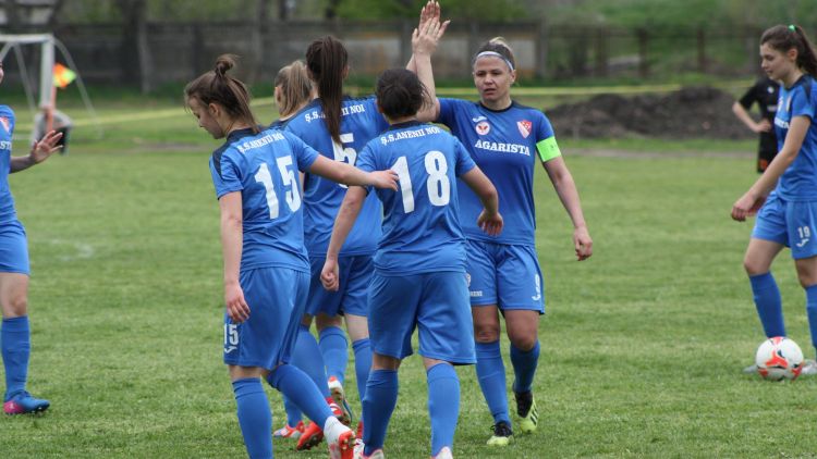 Fotbal feminin. Rezultatele și marcatorii etapei a IX-a din Divizia Națională