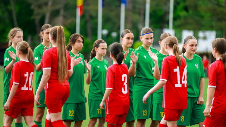 Fotbal feminin. S-au stabilit semifinalistele Ligii Naționale WU14