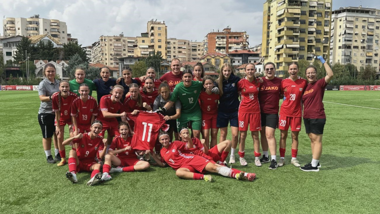 Fotbal feminin WU15. Moldova, victorie în fața naționalei din Kosovo