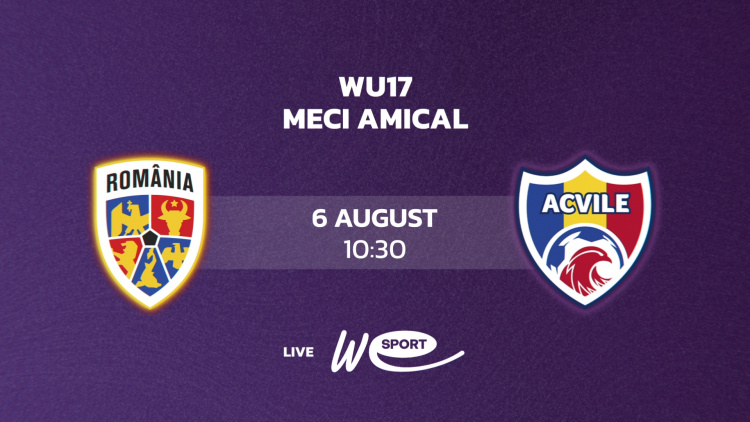 Fotbal feminin WU17. România - Moldova. LIVE la WE Sport TV