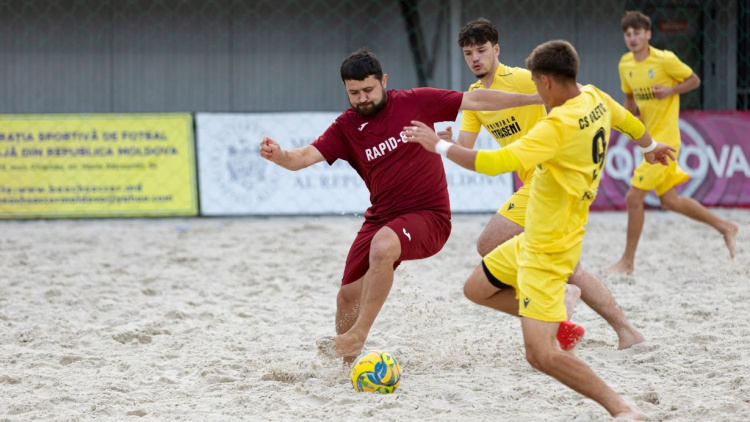Fotbal pe plajă. Campionatul Moldovei. Rezultatele meciurilor jucate în etapa a 3-a