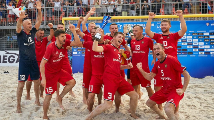 Fotbal pe plajă. Lotul lărgit al naționalei Moldovei pentru Euro Beach Soccer League 2024
