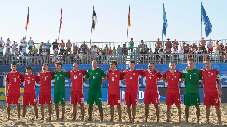 Fotbal pe plajă. Moldova, învinsă de Italia 