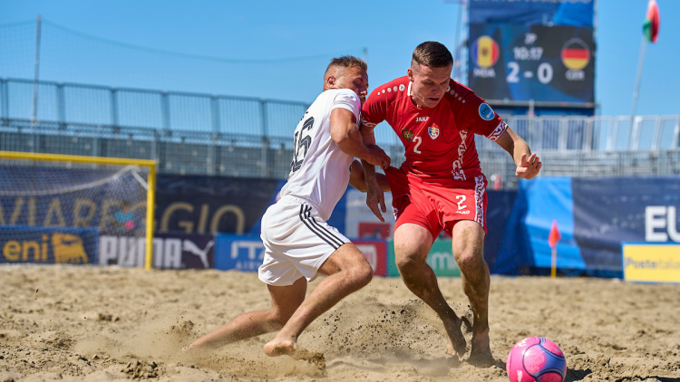 Fotbal pe plajă. Moldova - Germania 3-2