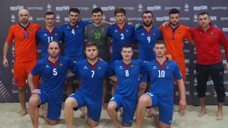 Fotbal pe plajă. Naționala Moldovei și-a încheiat evoluția la turneul internațional din Rusia