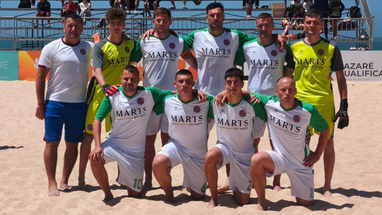 Fotbal pe plajă. Nistru – Avenir Franța 2-2, 1-3 la penalty