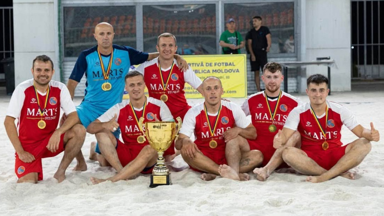 Fotbal pe plajă. Nistru - campioană națională!