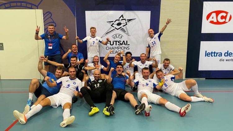 Futsal. Calificare istorică a campioanei Moldovei, Dinamo Plus în Liga Campionilor!