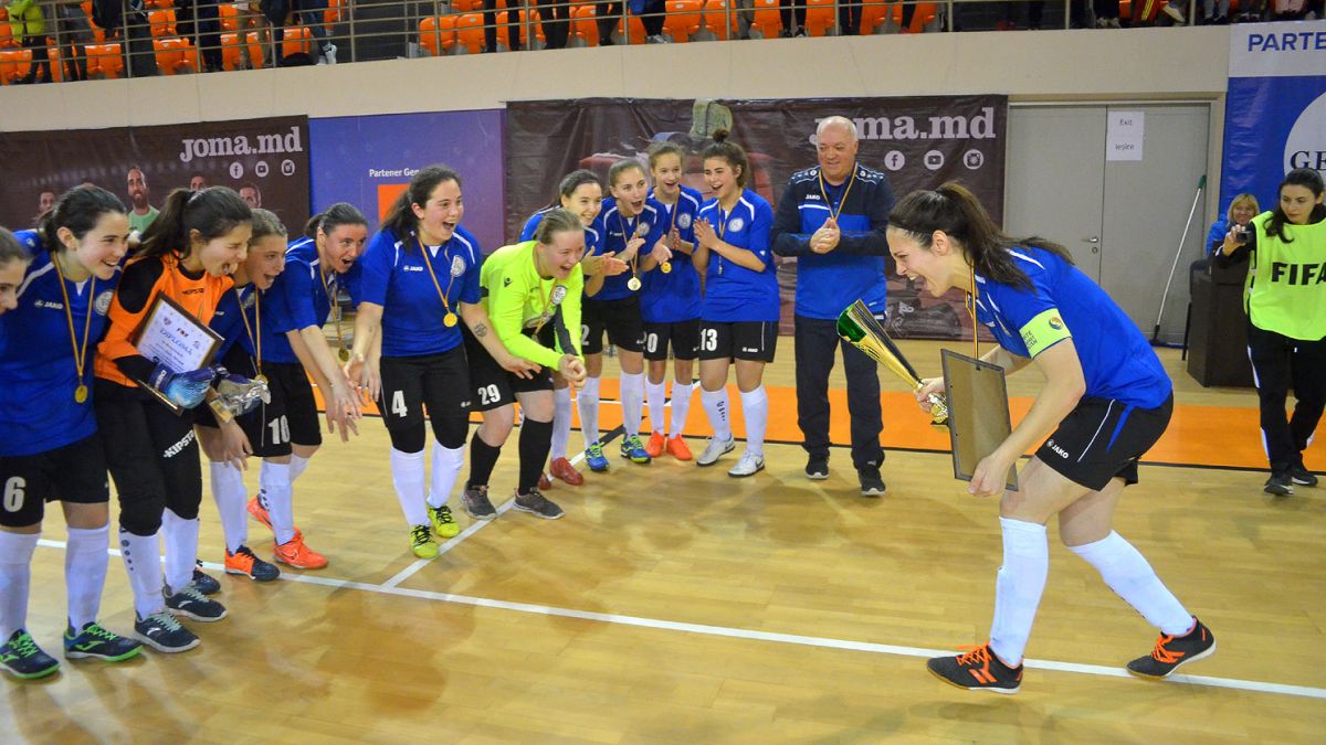 Futsal feminin. Real – noua campioană!
