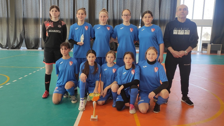 Futsal feminin WU14. CSF Anenii Noi 2020, câștigătoarea Turneului de Dezvoltare