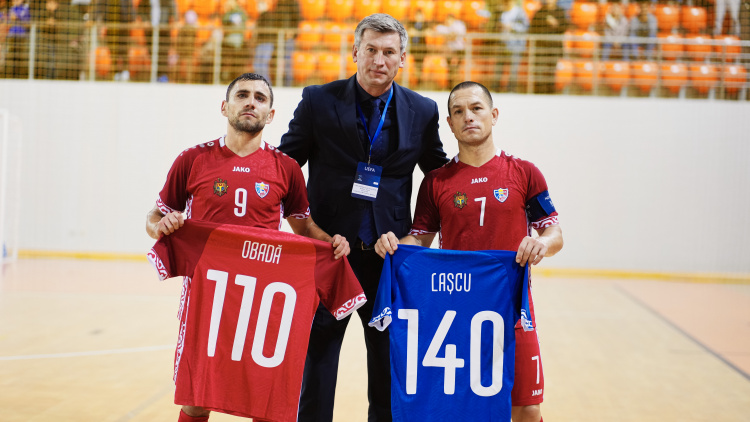 Futsal. Galerie foto de la meciul Moldova - Franța