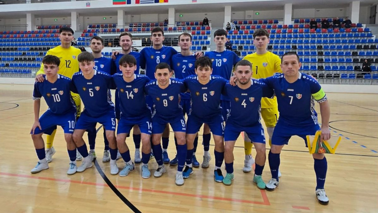 Futsal. Bulgaria - Moldova 2-2