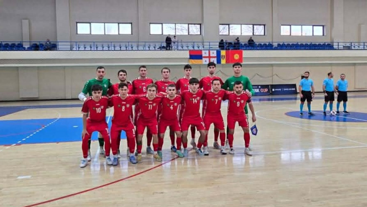 Futsal. Moldova a cedat în fața Georgiei