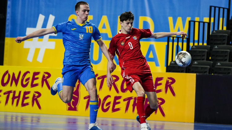 Futsal U19. Moldova a cedat în fața Ucrainei în primul meci amical 