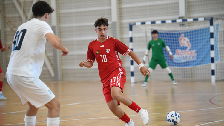 Futsal U19. Moldova - Slovenia 2-3