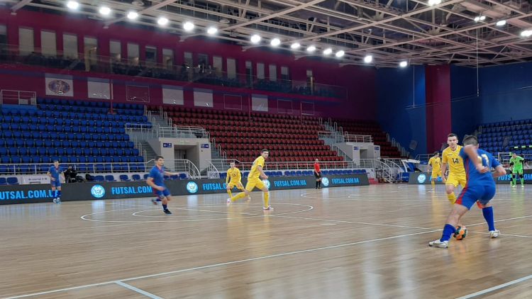Futsal. Moldova a cedat în primul amical cu Ucraina