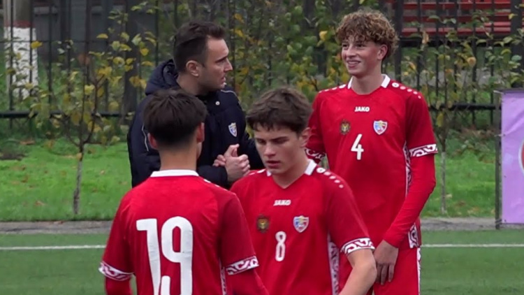 Juniorii moldoveni, victorie senzațională la Turneul de Dezvoltare UEFA