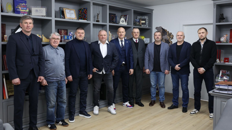 La FMF a avut loc o întrevedere oficială cu delegația Federației Slovace de Fotbal și Ambasadorul Slovaciei în Republica Moldova