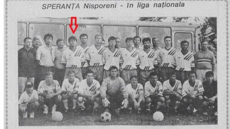 Legenda fotbalului din Nisporeni, Victor Cîrlig, la 55 de ani