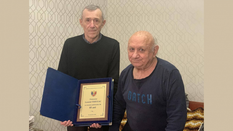 Leonid Terteac, la 85 de ani!
