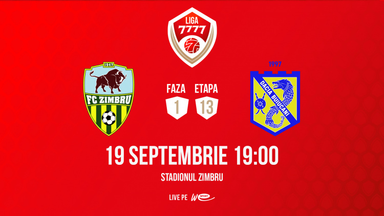 Liga 7777. Zimbru – Dacia Buiucani. Avancronică