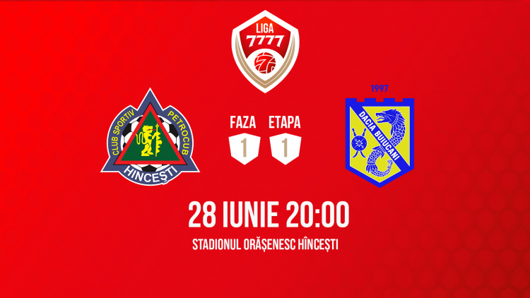 Liga 7777. FC Petrocub - Dacia Buiucani. Avancronică