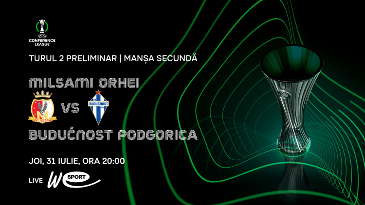 Liga Conferinței 2025/26. FC Milsami - FC Buducnost. Avancronică
