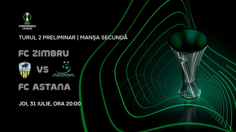 Liga Conferinței 2025/26. FC Zimbru - FC Astana. Avancronică
