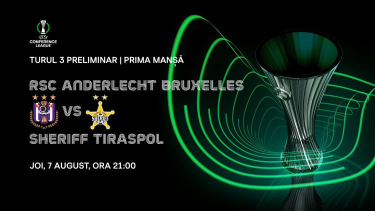 Liga Conferinței 2025/26. R.S.C. Anderlecht - FC Sheriff. Avancronică
