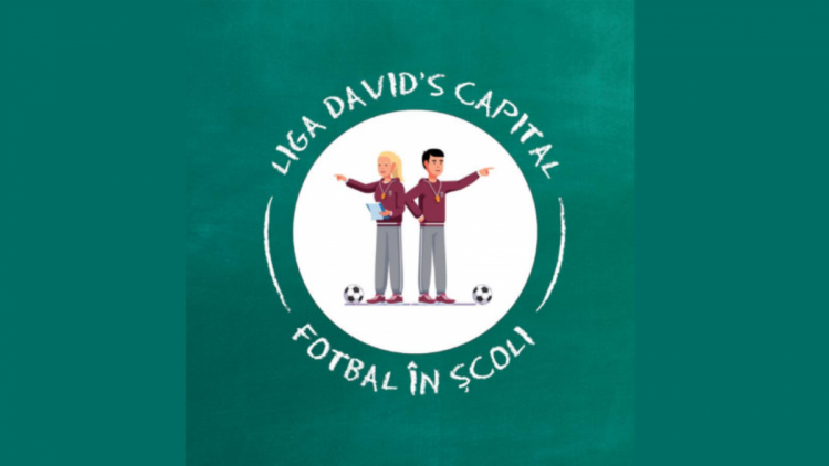 Liga David’s Capital Fotbal în Școli debutează marți, 31 martie
