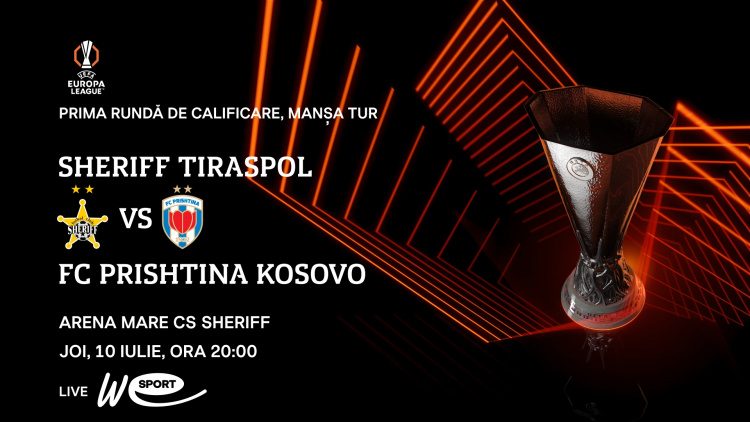 Liga Europei 2025/26. FC Sheriff - FC Prishtina (Kosovo). Avancronică	
