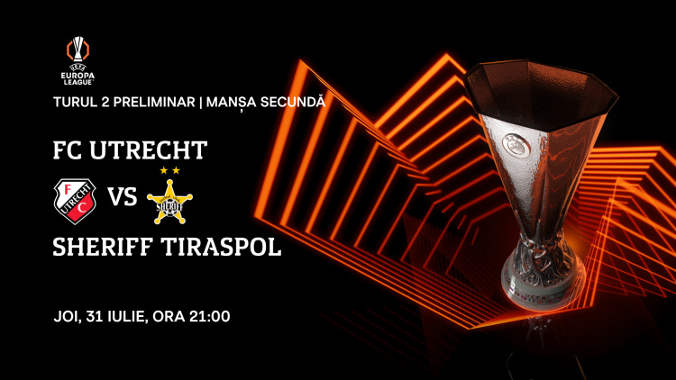 Liga Europei 2025/26. FC Utrecht - FC Sheriff. Avancronică
