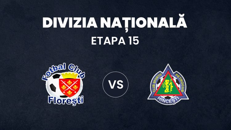LIVE 14:00. FC Florești – Petrocub