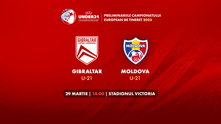  LIVE 14:00. Gibraltar U21- Moldova U21 