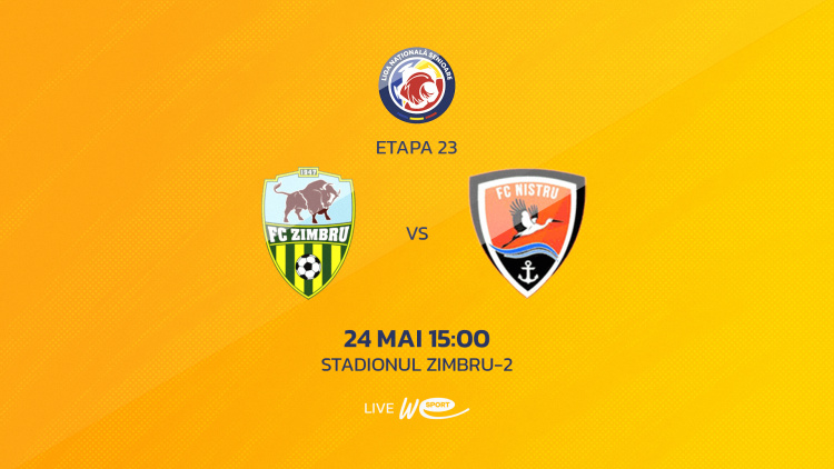 LIVE 15:00. Liga Națională feminină. Zimbru - Nistru Cioburciu