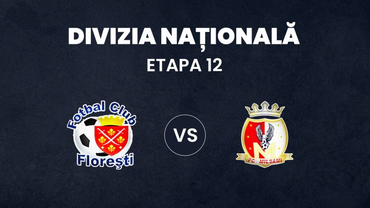 LIVE 16:00. FC Florești - Milsami