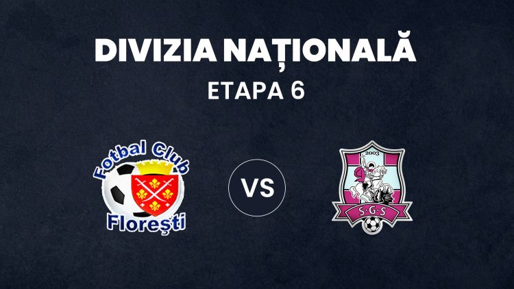 LIVE 18:00. FC Florești – Sfîntul Gheorghe