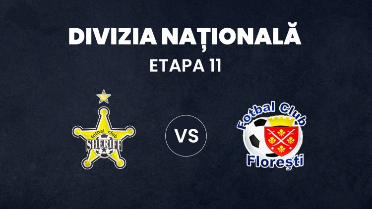 LIVE 19:00. Sheriff – FC Florești