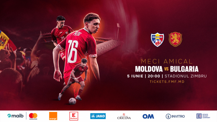 LIVE 20:00. Moldova - Bulgaria