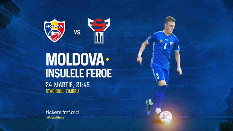 LIVE 21:45. Moldova – Feroe
