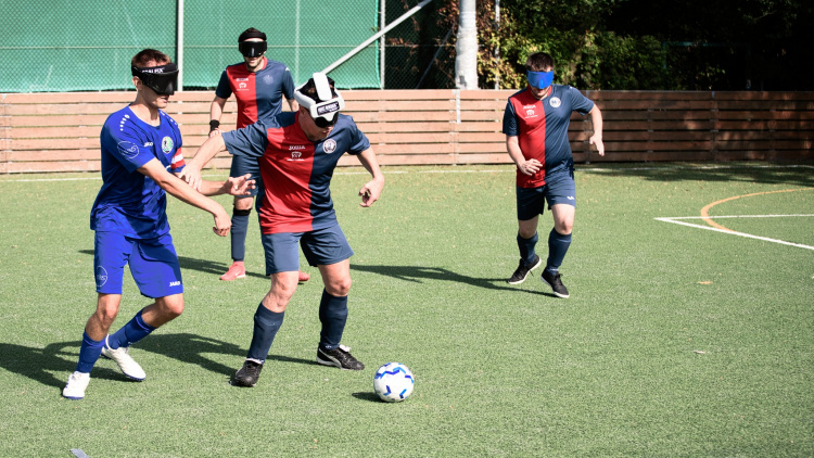 LIVE. Campionatul național la mini-fotbal pentru nevăzători
