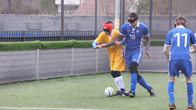 LIVE. Campionatul național la mini-fotbal pentru nevăzători
