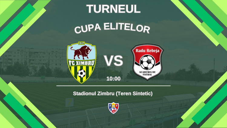 LIVE. Cupa Elitelor 2025. FC Zimbru - AFRR-LIMPS
