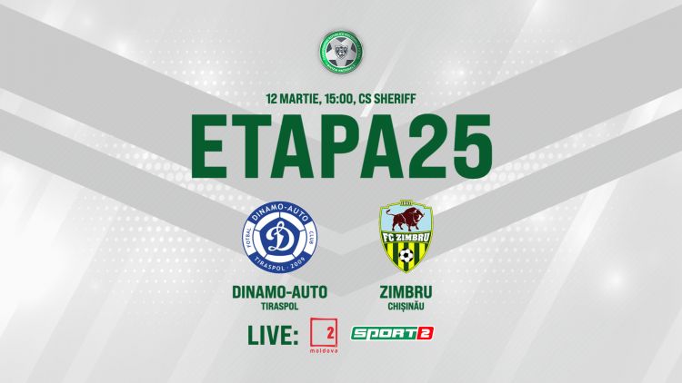 LIVE. Dinamo-Auto - Zimbru. Avancronică