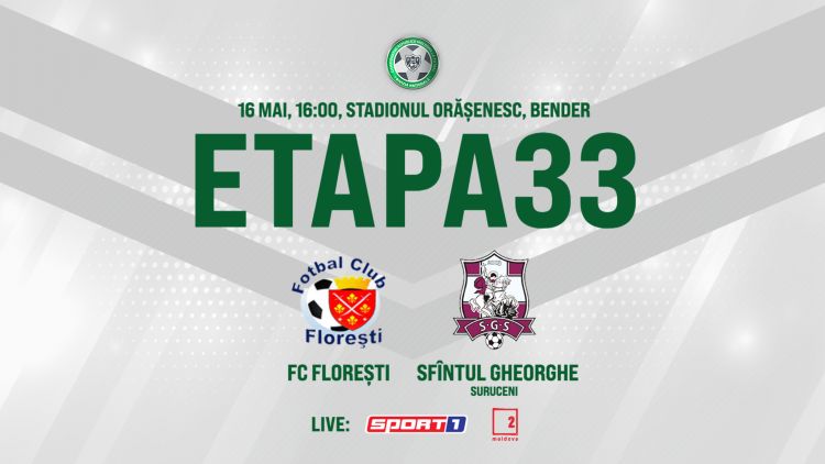 LIVE. FC Florești – Sfîntul Gheorghe. Avancronică