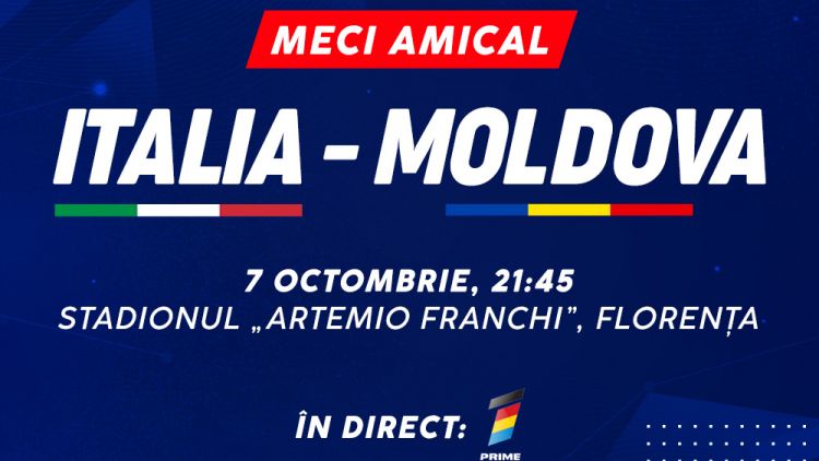 LIVE. Italia - Moldova 