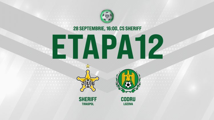 LIVE. Sheriff Tiraspol - Codru Lozova. Avancronică
