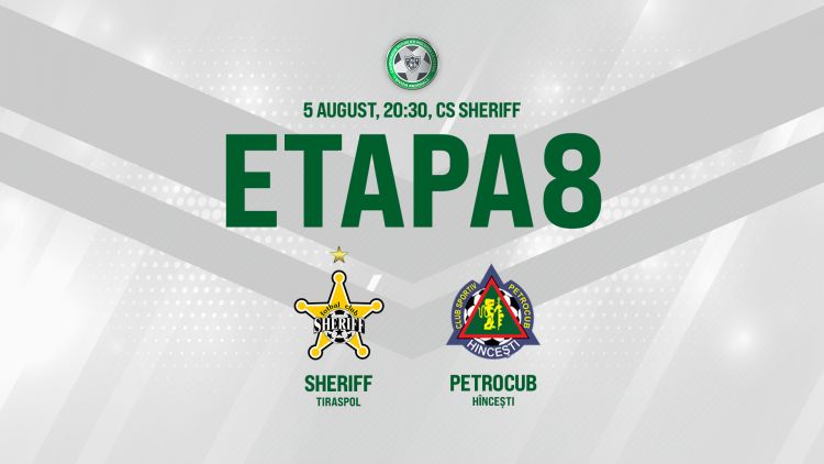 LIVE. Sheriff Tiraspol - Petrocub Hîncești. Avancronică 